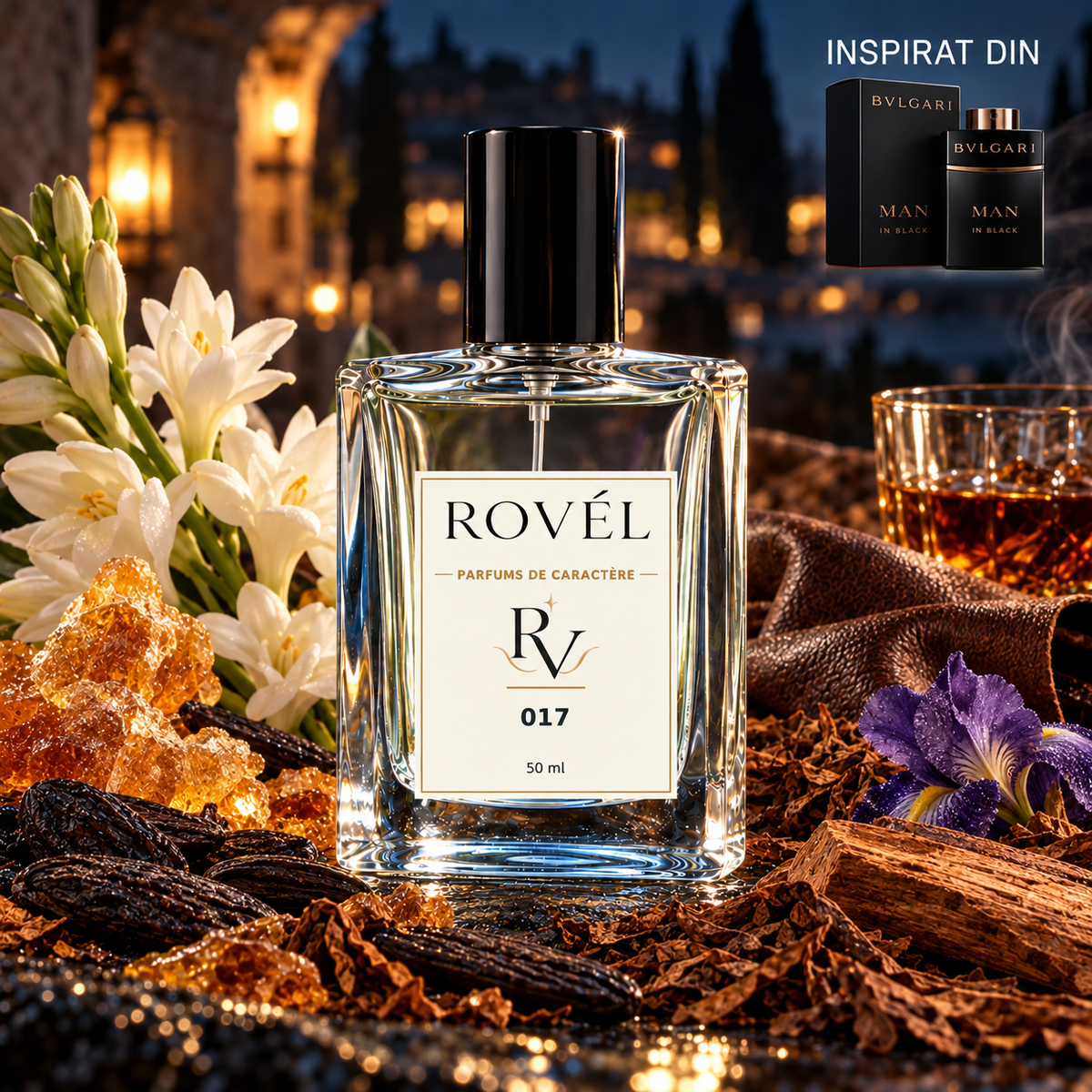 Flacon ROVÉL 017, 50 ml.