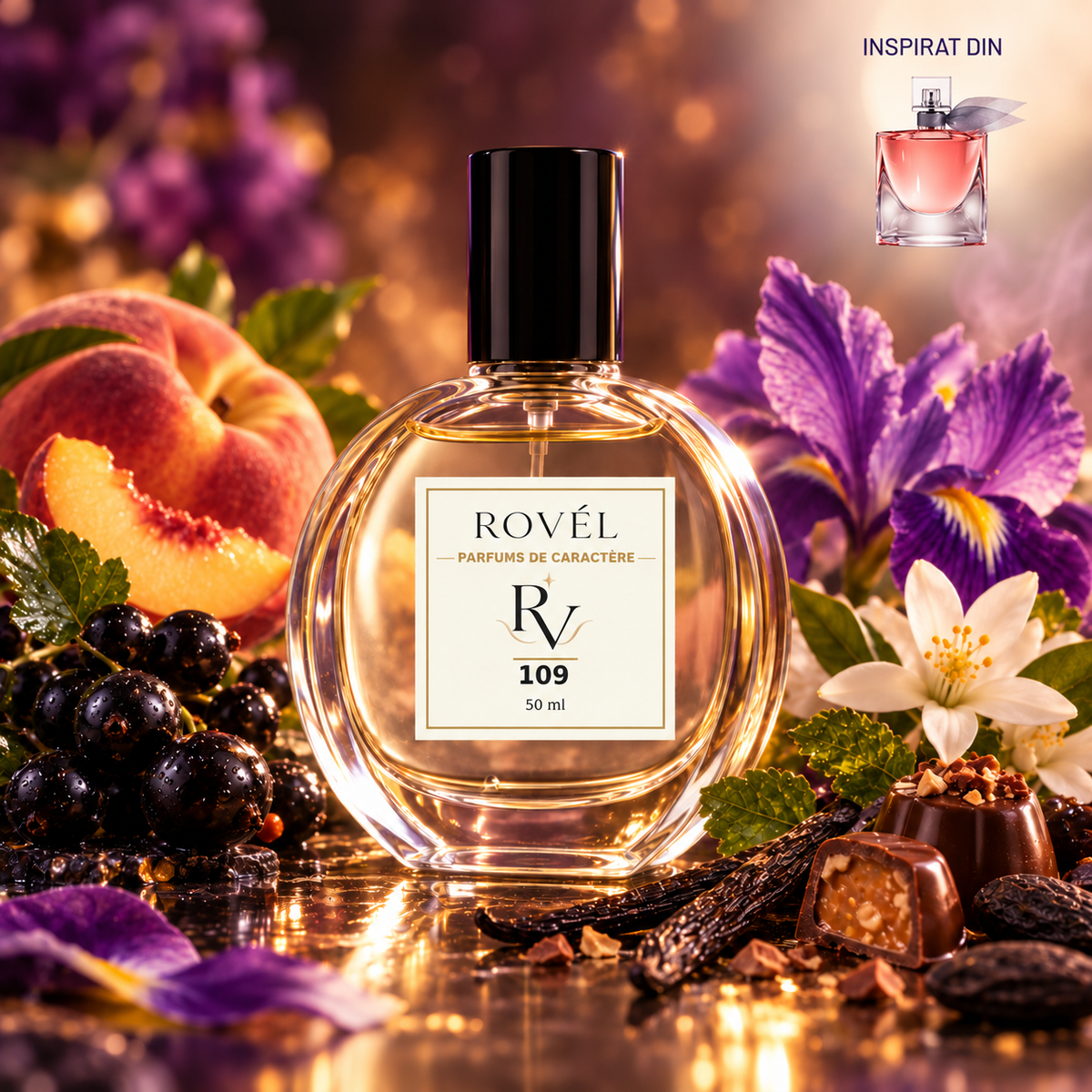 Flacon ROVÉL 109, 50 ml.