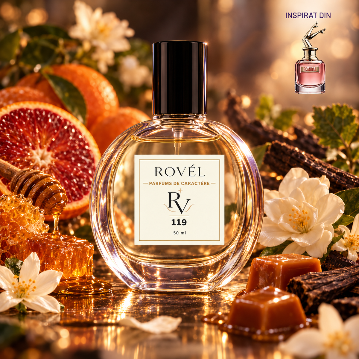Flacon ROVÉL 119, 50 ml.
