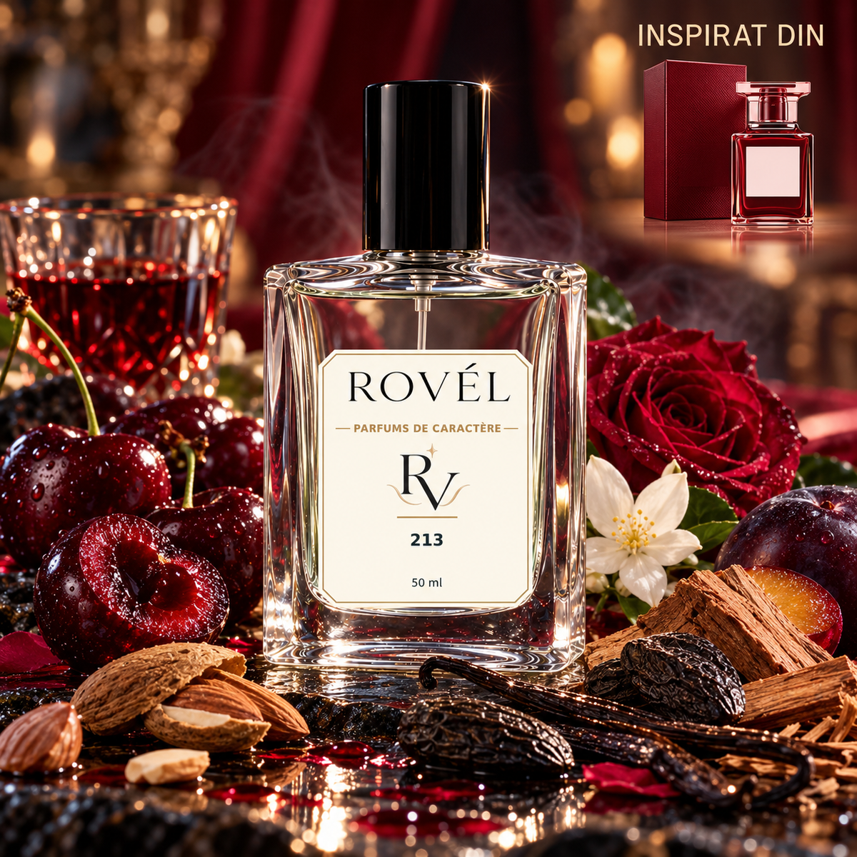 Flacon ROVÉL 213, 50 ml.