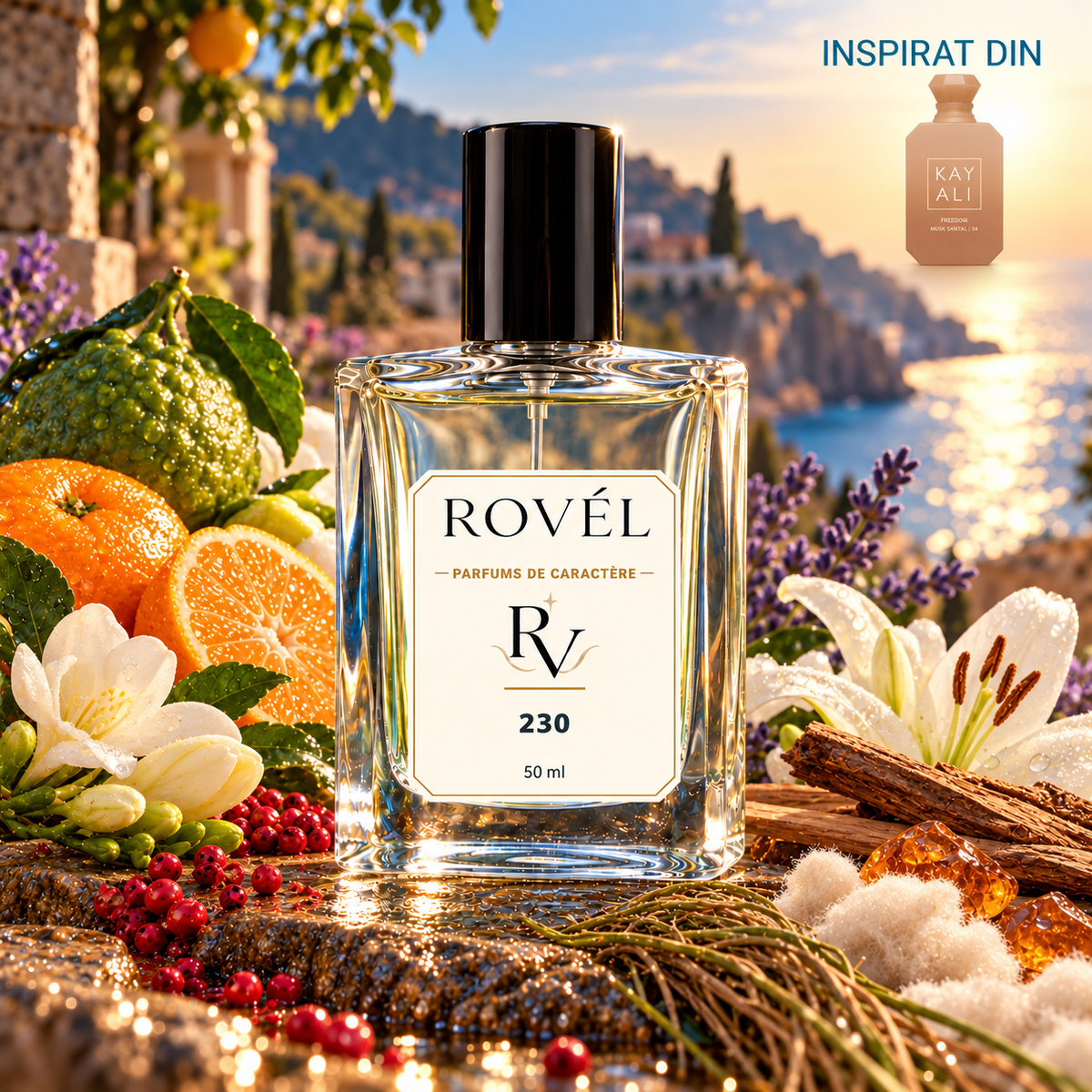 Flacon ROVÉL 230, 50 ml.